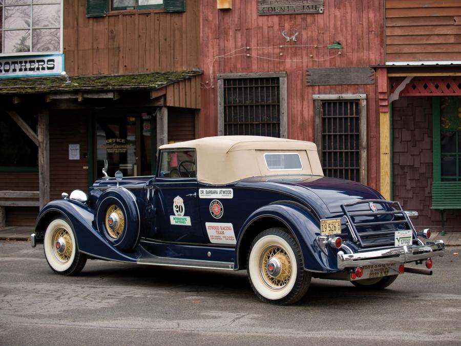 Packard Super Eight Coupe Roadster 1934 года  (фото 38 из 38)